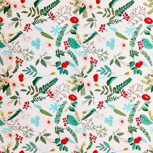 Miniatura 70 de Fat Quarters - Paquete de 7 piezas de 100% algodón de 19.69 x 19.69 pulgadas (19.7 x 19.7 in), precortadas de tela para acolchar de retazos, costura