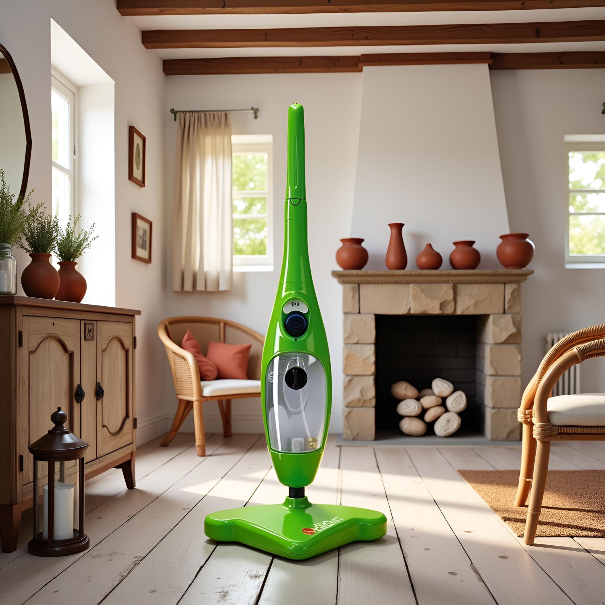 H2O Mop X5 Scopa a Vapore Igienizzante Sterilizzatore Lavapavimenti