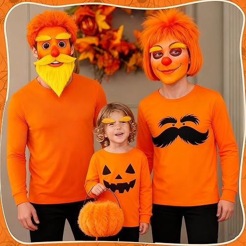 Miniatura 4 de Go Ho Barra de pintura facial naranja, a base de agua, lavable, a base de agua, pintura corporal no tóxica de cobertura completa para adultos y