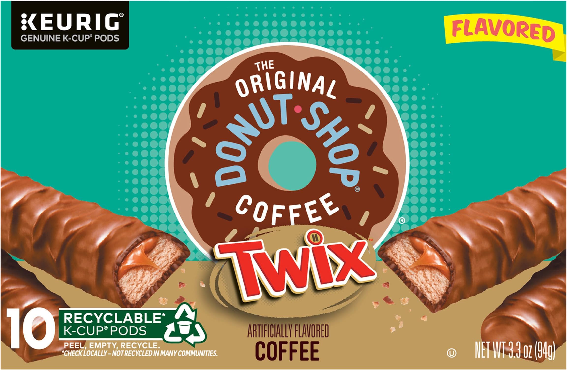 The Original Donut Shop Coffee Twix Kcups 3.3オンス