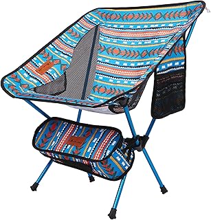 MOON LENCE アウトドア チェア キャンプ 椅子 8種デザイン 折りたたみ コンパクト 超軽量930g イス 収納バッグ付き ハイキング お釣り 登山 耐荷重150kg