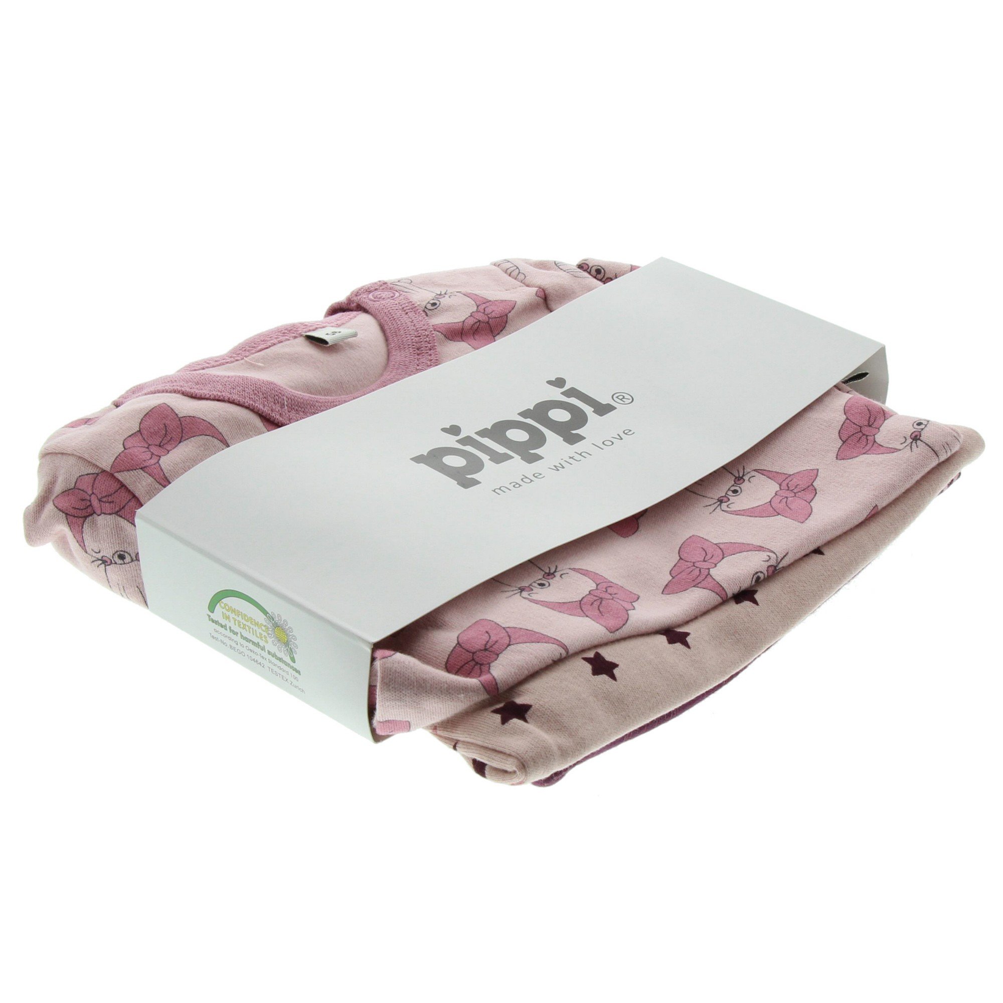 PIPPI Body dziewcz?ce SS AO-printed (4 sztuki) body formuj?ce, fioletowe, 92, liliowy, 92