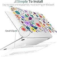 Vista 46 de TWOLSKOO for M4 MacBook Air 13.6 inch Case 2025-2022 Release M4 A3240 M3 A3113 M2 A2681, Plastic Hard Shell & Screen Protector & Keyboard Cover &