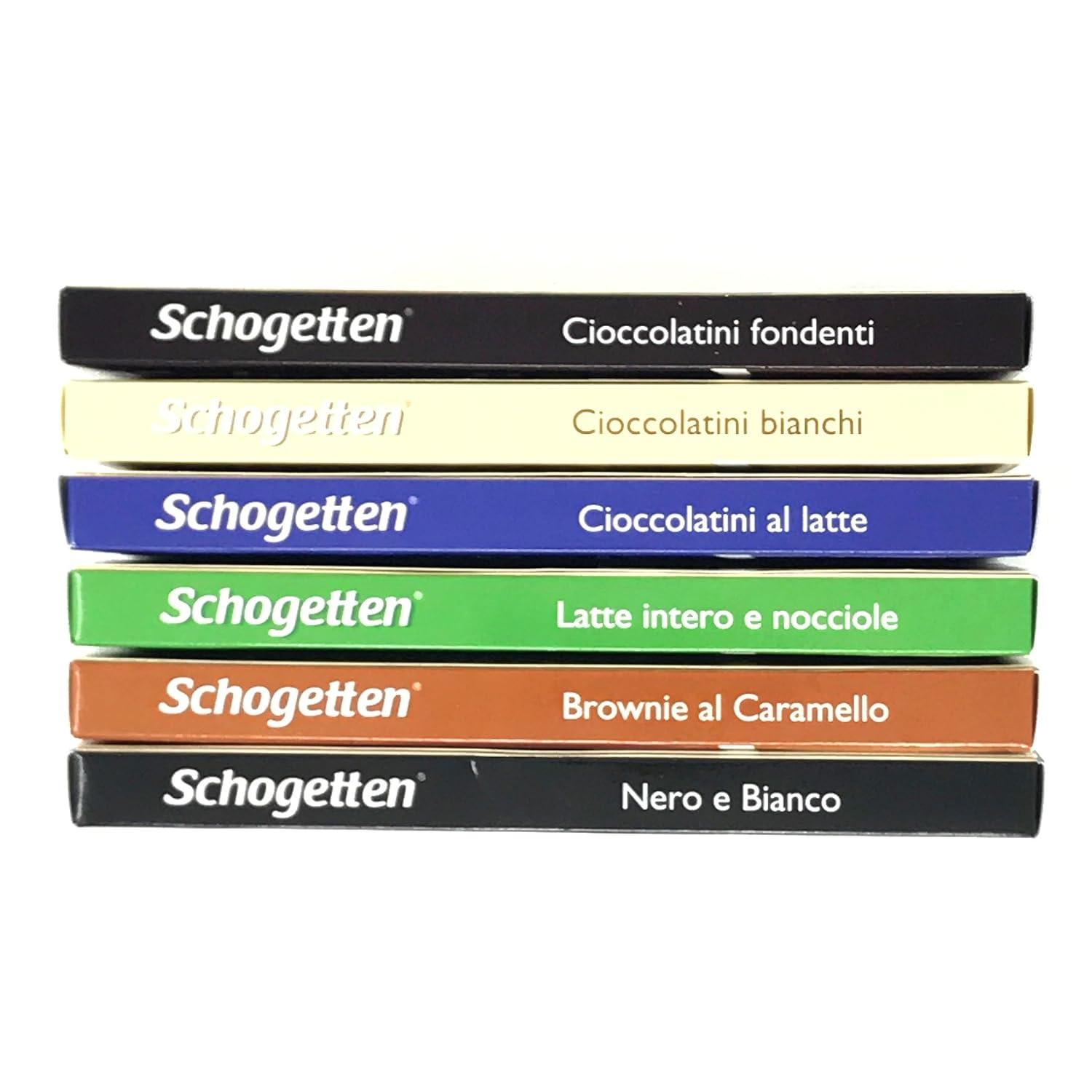 Schogetten Assortment of German Pre-Selected Chocolates (Bundle of 6 bars)