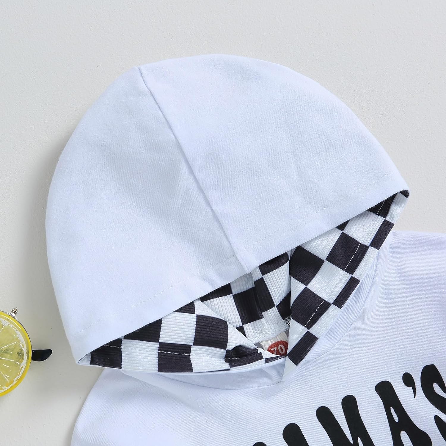 Baby Boy Fall Clothes Long Sleeve Pullover Checkerboard Hoodie Romper Sweatshirt Mama Boy Outfits Sweater Jumpsuit - Image 5