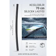 Kesilebilir 70 cm Silecek Lasti i - Her Araca Uygun Evrensel Sessiz Do al Kau uk Silecek Yede i 429060 720711