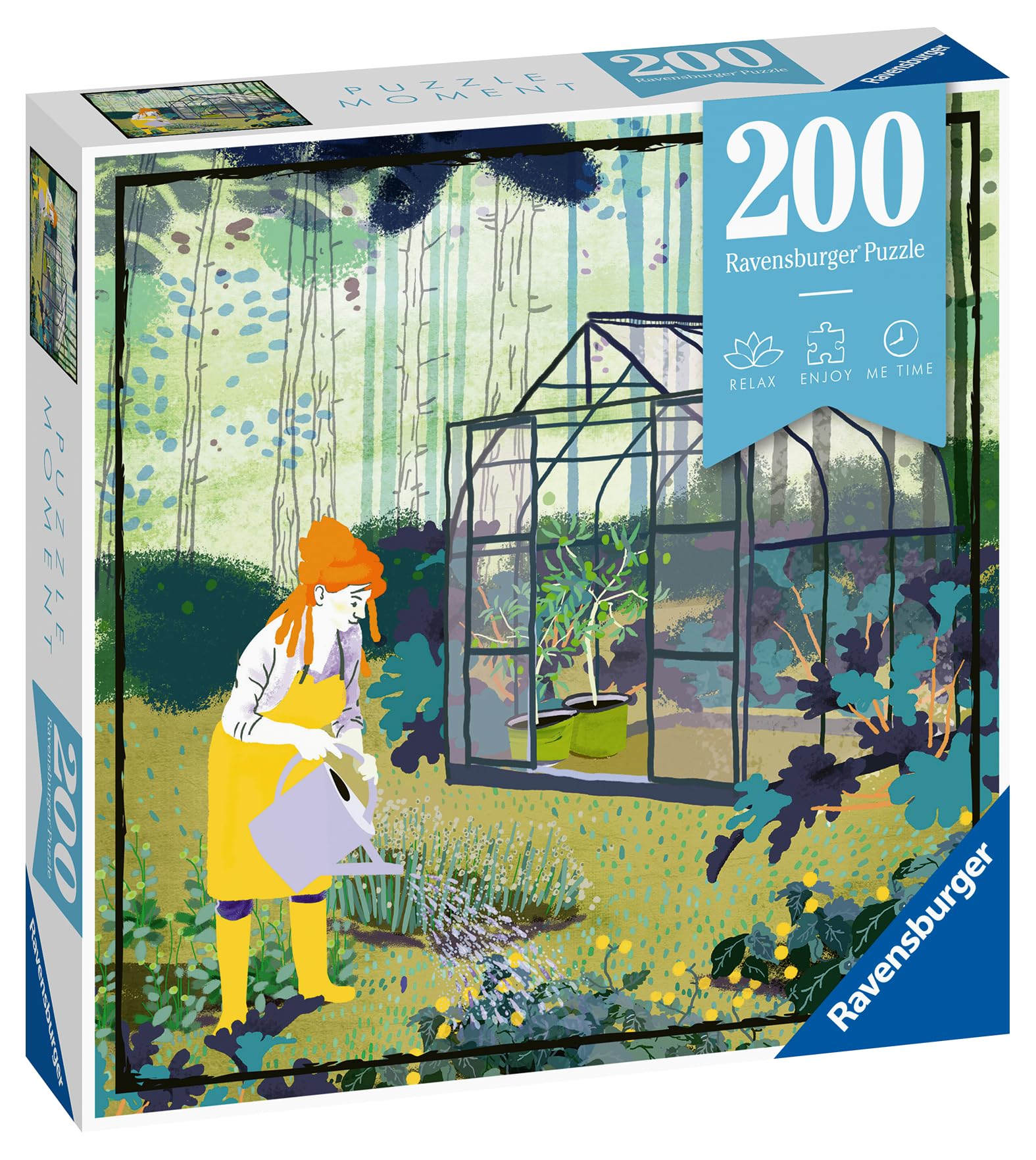 Puzzle Ravensburger 200 Pezzi - Iris Floreale, Perfetto Per Relax E Regalo Elegante