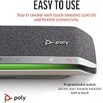 Poly Sync 40+ Smart Speakerphone (Plantronics) - Flexible Workspaces - Connect to PC/Mac via BT700 Adapter and Smartphones via Bluetooth - Works with Teams, Zoom – Amazon Exclusive