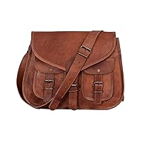 Algopix Similar Product 19 - 14 Inch Leather Purse Women Shoulder