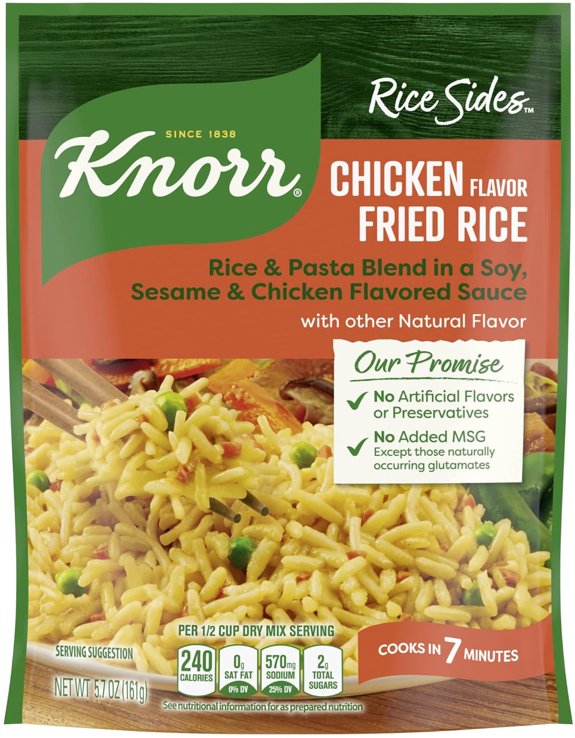 Knorr, Asian Sides, Chicken Fried Rice - 5.7 oz