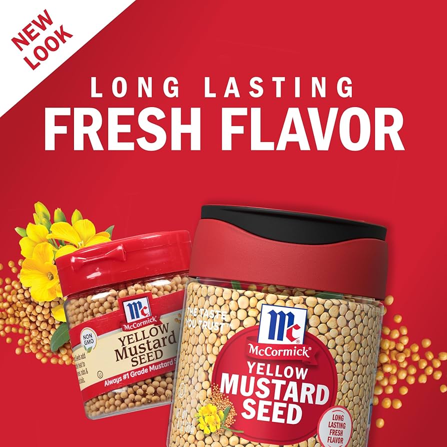 The Mustard Seeds☆Mustard Seeds Amazon.com : Organic Zing Yellow Mustard Seeds | Whole