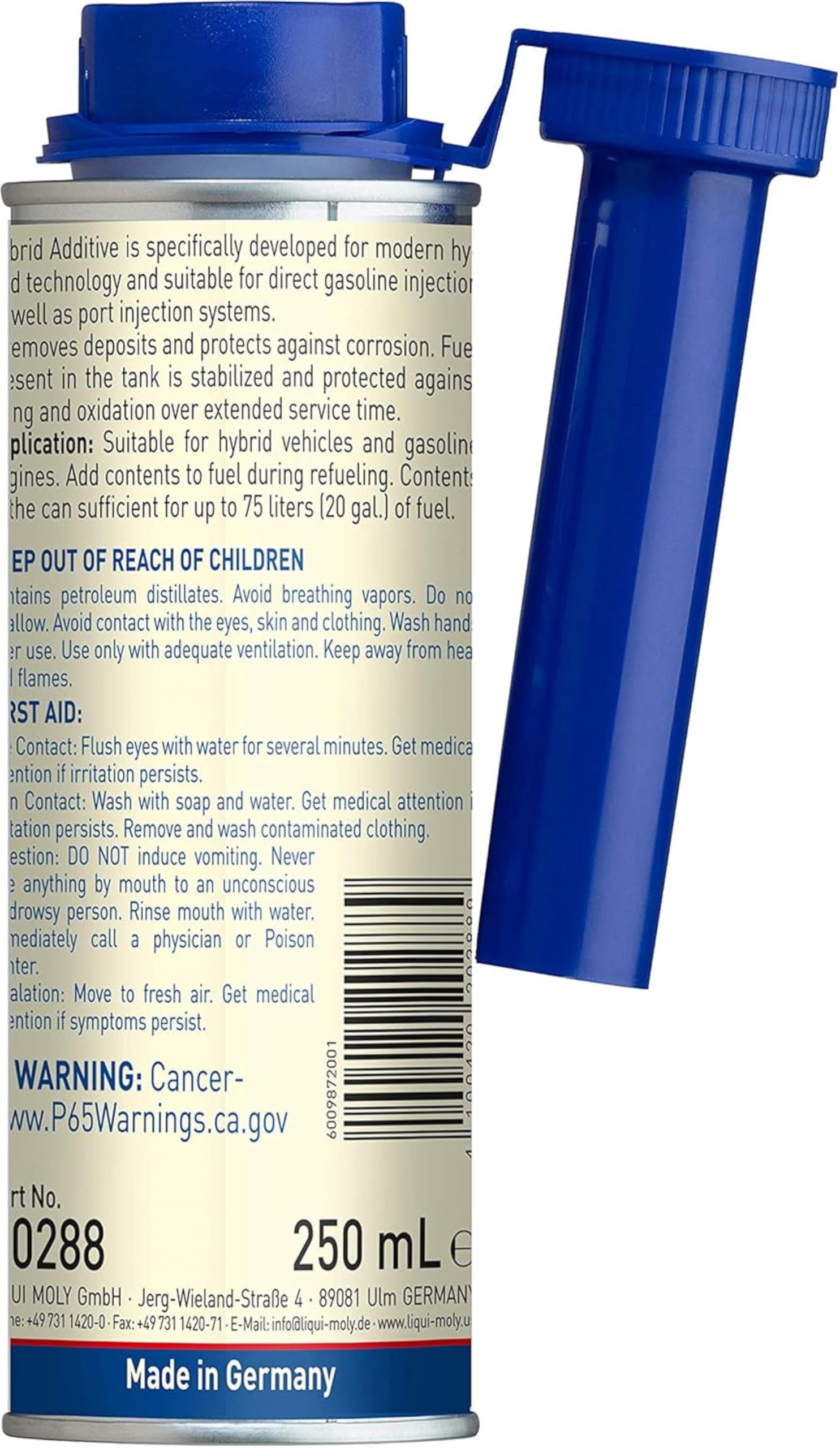 Liqui Moly - Pack of 6 - 250mL Hybrid Additive (20288)