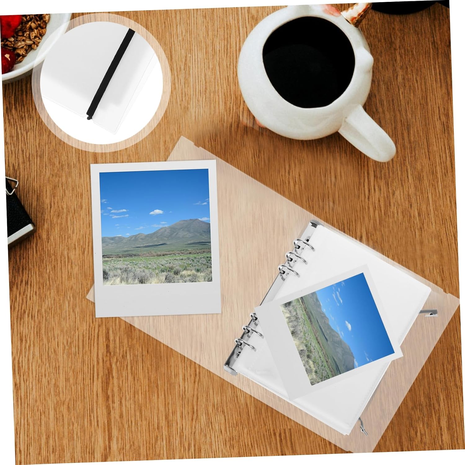 Gadpiparty 1set Photocard Holder Binder Book with Clear Pockets for Game Cards Name Tags and K- Collectibles Flexible Storage with Ample Capacity and Elegant Design