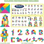 Pairez Toys Foam Blocks for Toddlers, 138 Pieces EVA Soft Stacking Building Blocks Set for Kids, Early Learning Construction Toys & Gifts for Kids, Boys & Girls 18+ Months (U2868)