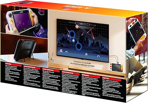 Vista 9 de My Arcade Atari Gamestation Go: Rechargeable Battery, Over 200+ Preloaded Retro Video Games Including Pac-Man, Atari: Recharged, & Balls of Steel