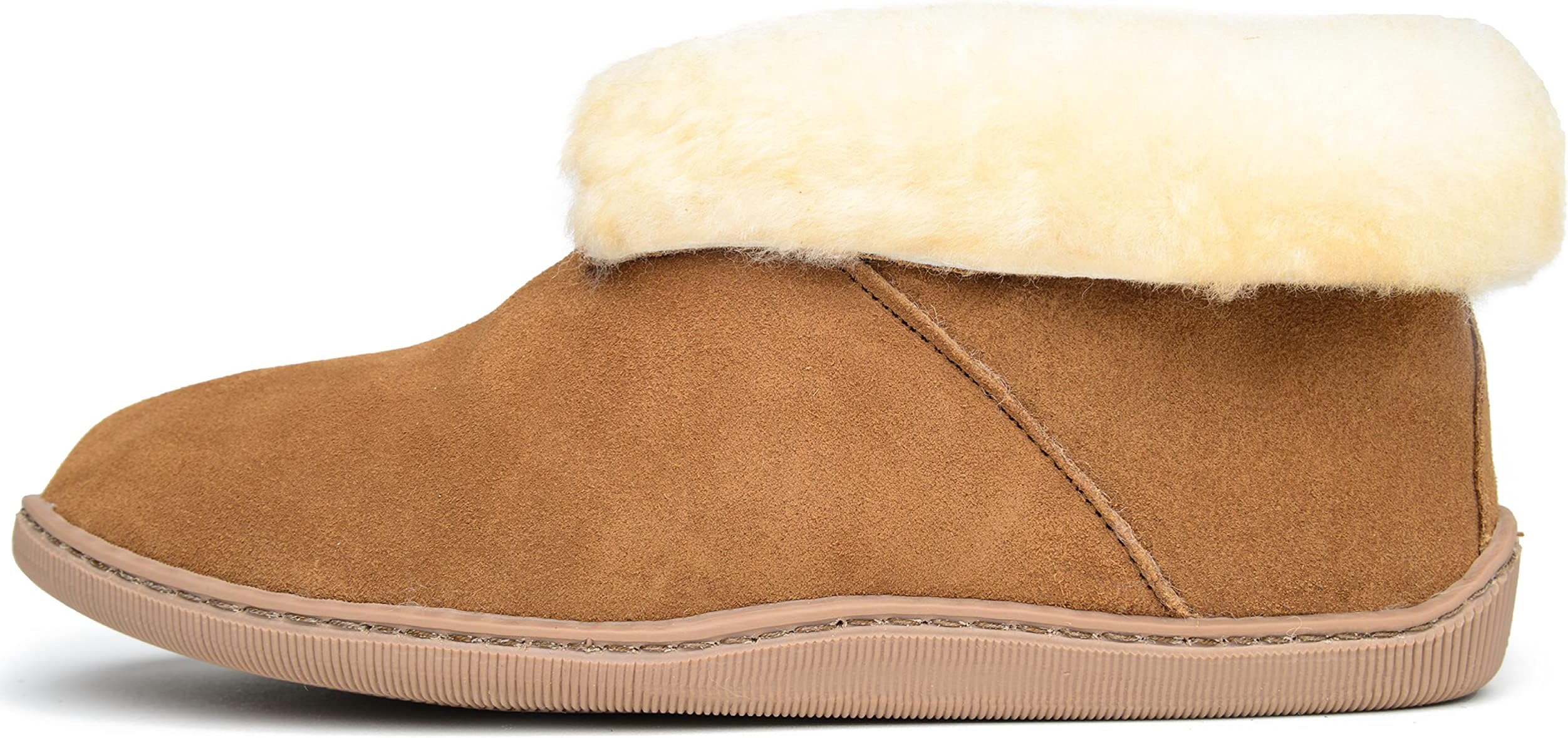 MinnetonkaMen's Sheepskin Ankle Boot