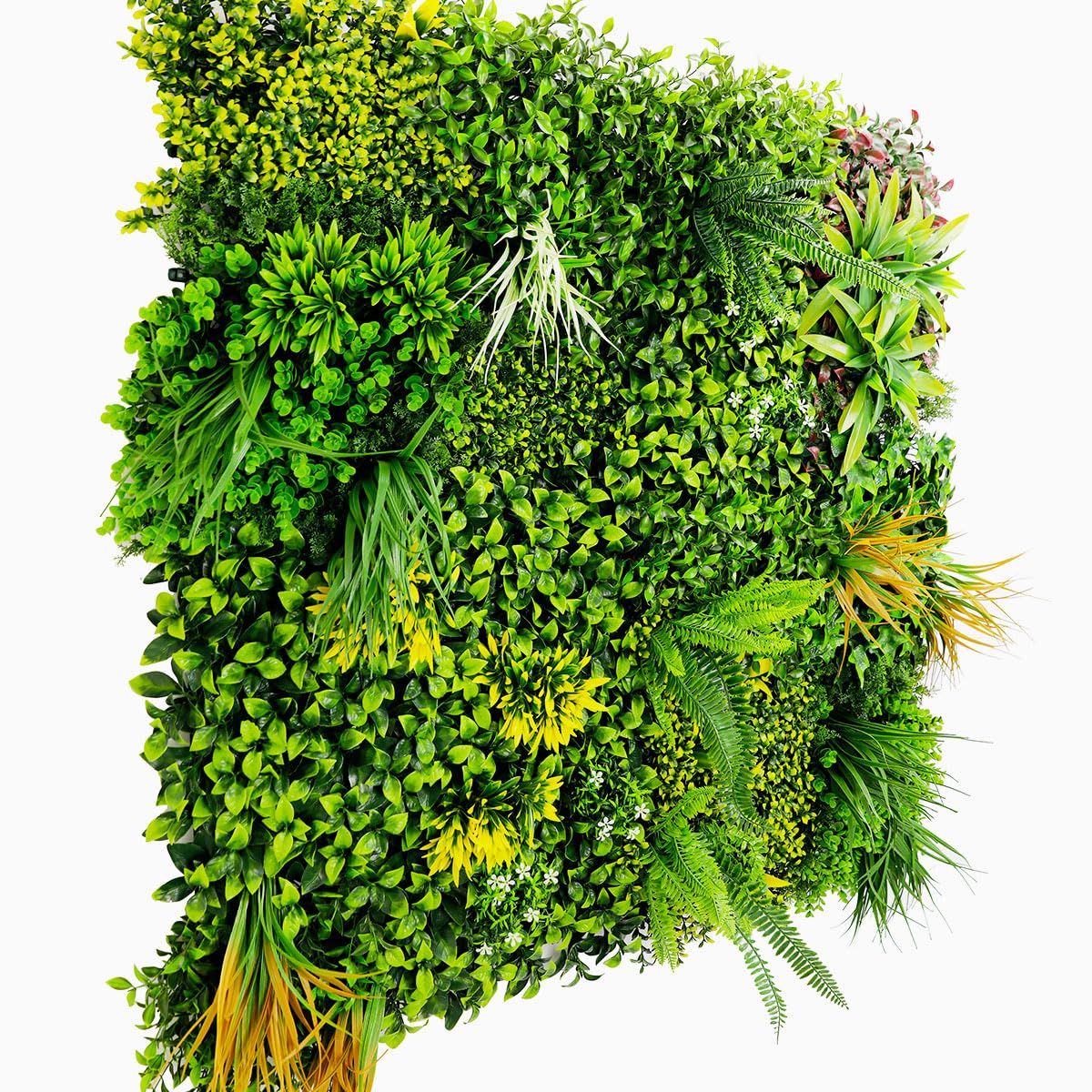 Mur Végétal Artificiel Jungle Ultra-Réaliste et Dense 1mx1m Evasion