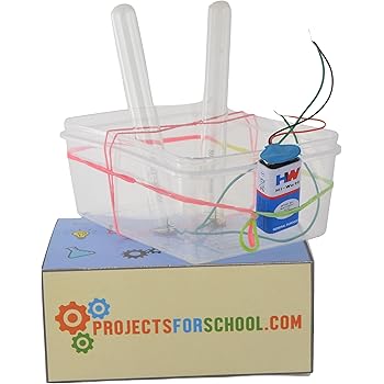 Buy Projectsforschool Electrolysis Of Water School Science Project Working Model Diy Kit Science Game Multicolored Online At Low Prices In India Amazon In