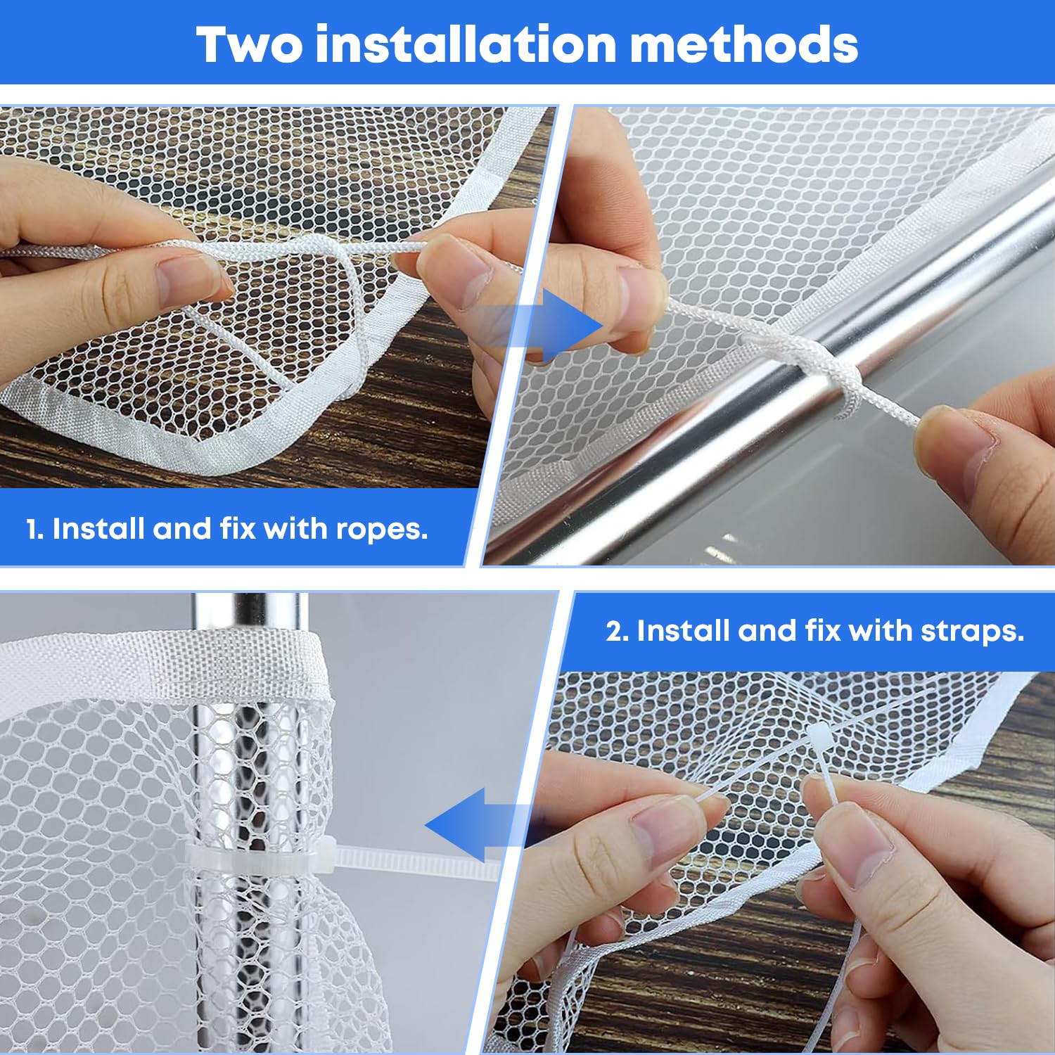 Filet De Sécurité Pour Enfants, Bébé Filet De Protection Pour Balcon Et Escalier, 300 X 90cm Robuste Réglable Clôture ,Noir