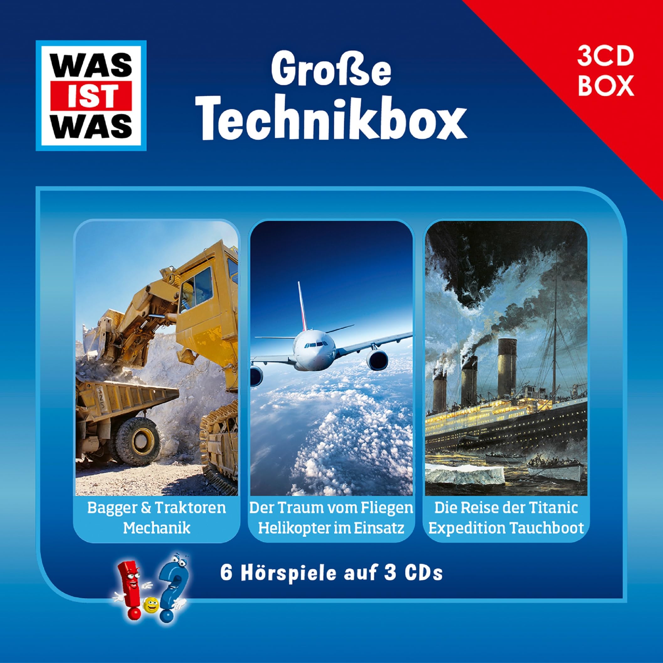 3-CD Hörspielbox Vol. 13 - Große Technik