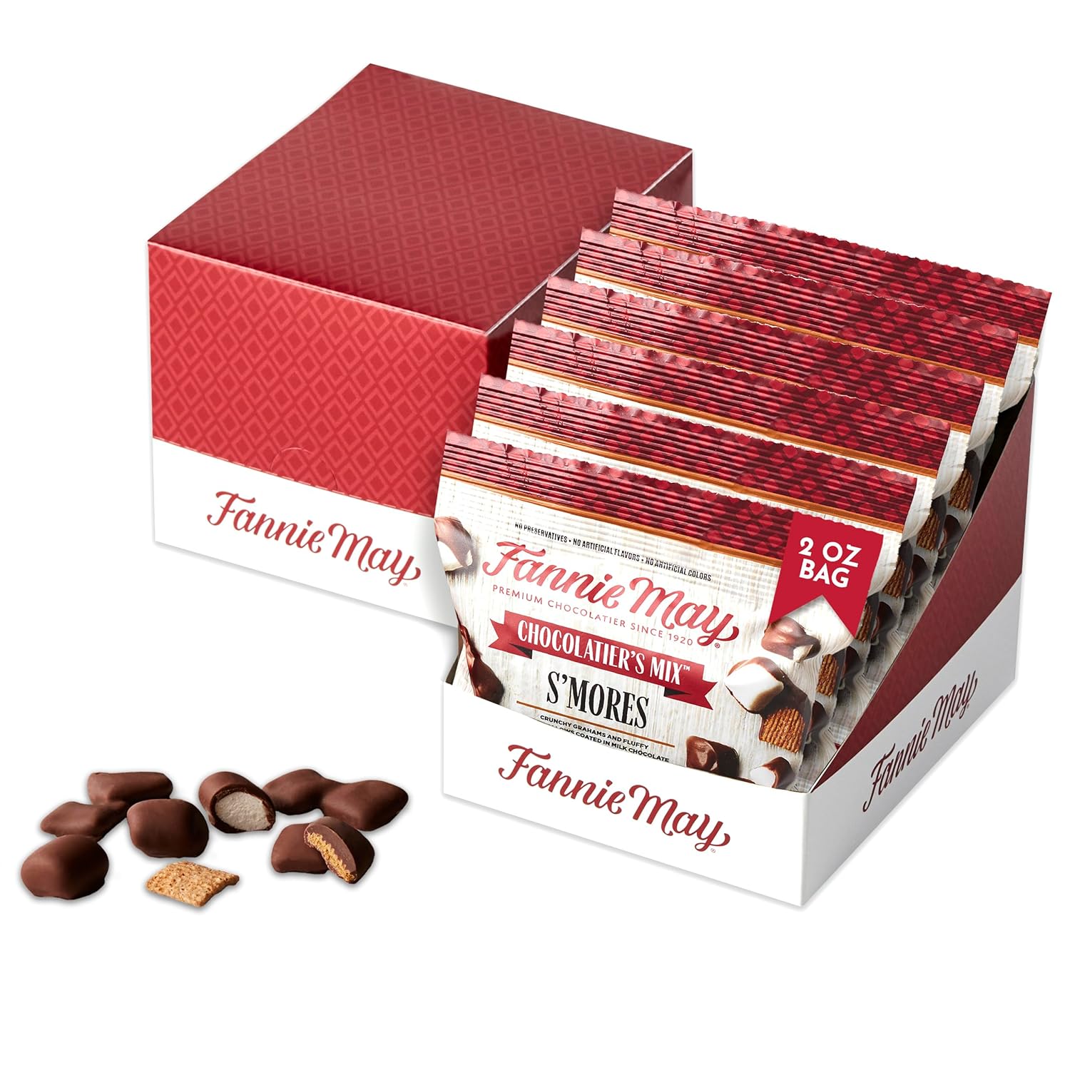 2oz S'mores Snack Mix Single Serve Bag (12pk)