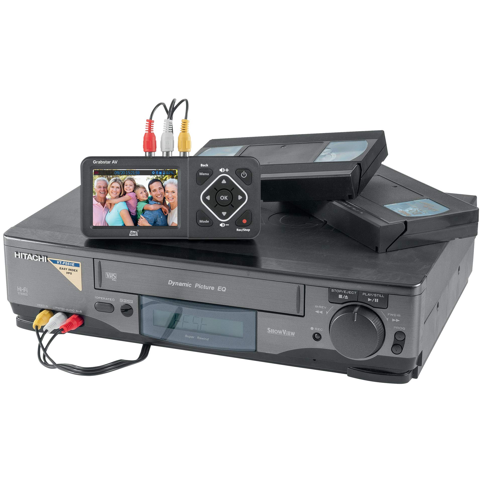 Dnt Dnt000010 Grabstar Av Digitalizer, Czarny, 3,5"