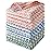 JOYMOOP Microfiber Cleaning Cloth, Mixed Color Towels with Edging, Large Size 6 Pack (11.8 x 15.7), Absorbent Streak Free Lint Free Rags for Cleaning, Reusable and Washable Towels