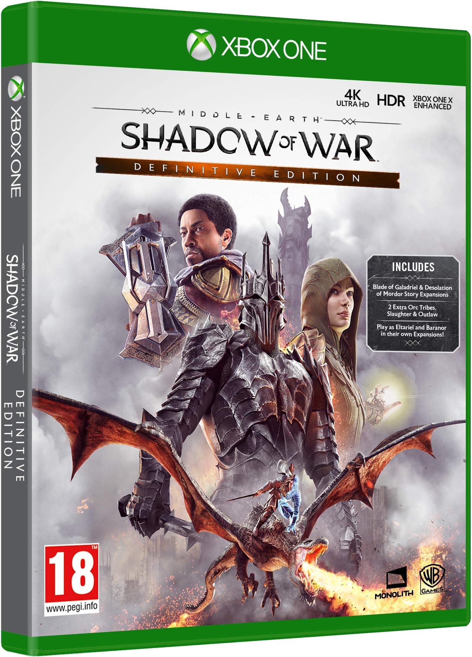 Middle Earth: Shadow of War Definitive Edition (xbox_one)