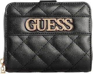 Factory Women's Mattia Monochrome Small Zip Wallet Black