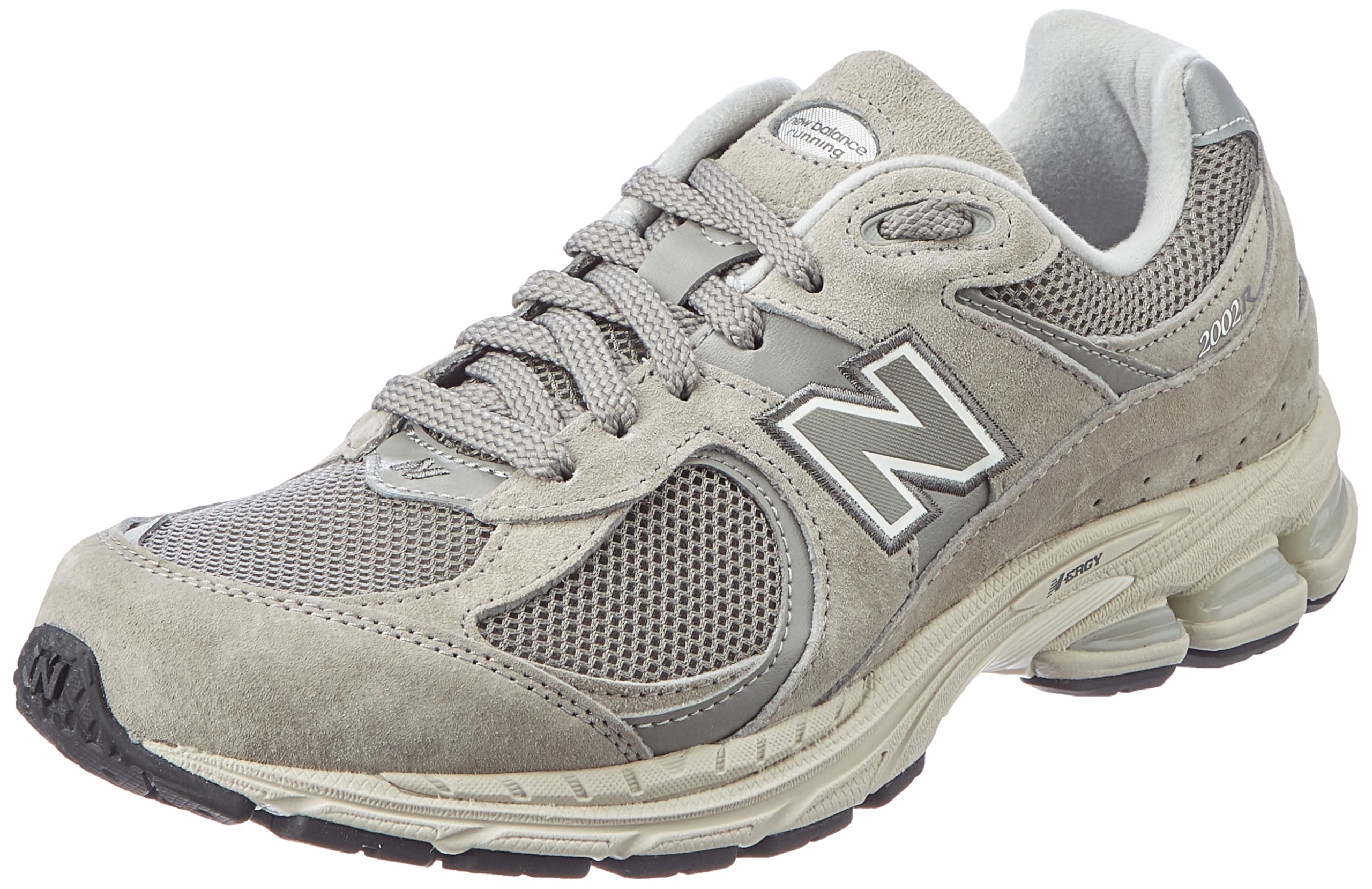 New Balance Para Homem. M2002RV1 Sapatos 2002R Cinzentos (45.5), Plano, CordãO, Casual, Esportivo, Cinza-image
