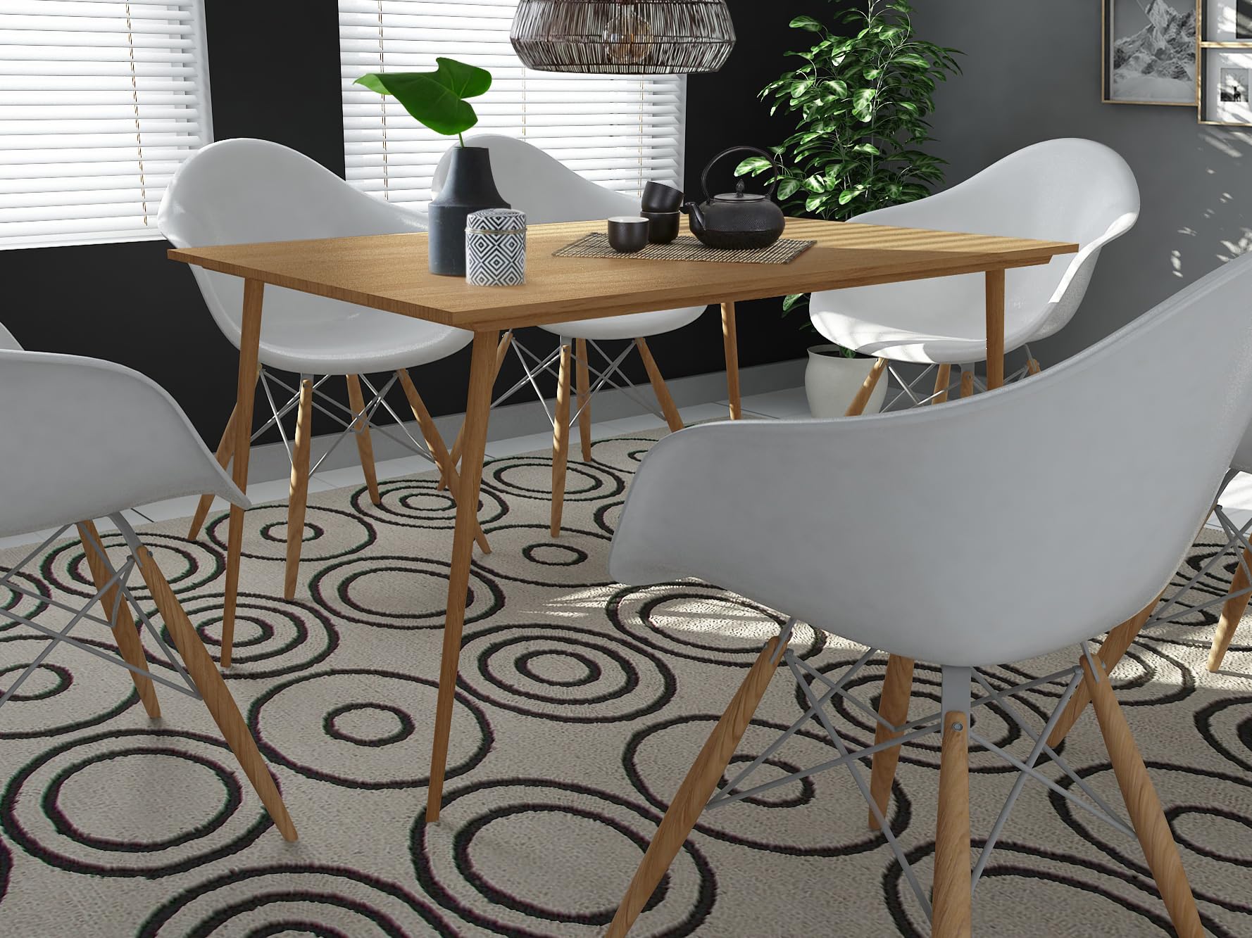 Loft24 A/S Monza Table 120 OakOak