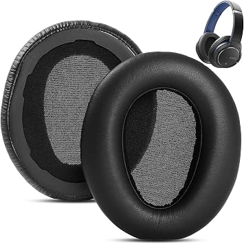 MDR-ZX770BN Headphone Premium Protein Leather Replacement Earpads Compatible with Sony MDR-ZX770BN MDR-ZX780DC Earpads Cushion