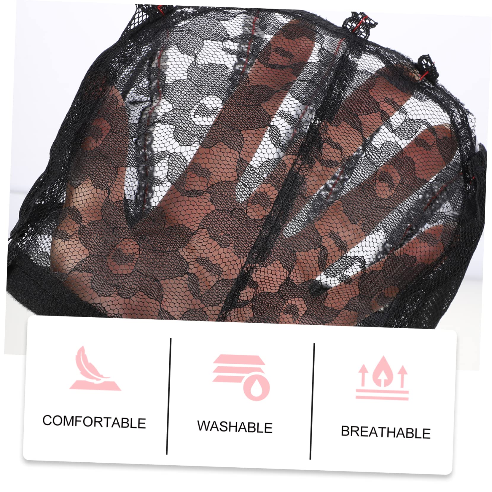 minkissy 10 Uds Gorro De Peluca Peluca Frontal De Completo De Rejilla Pelucas Trenzadas De Completo Red Para El Cabello Para Peluca Pelucas De Mujer Pelucas Delanteras