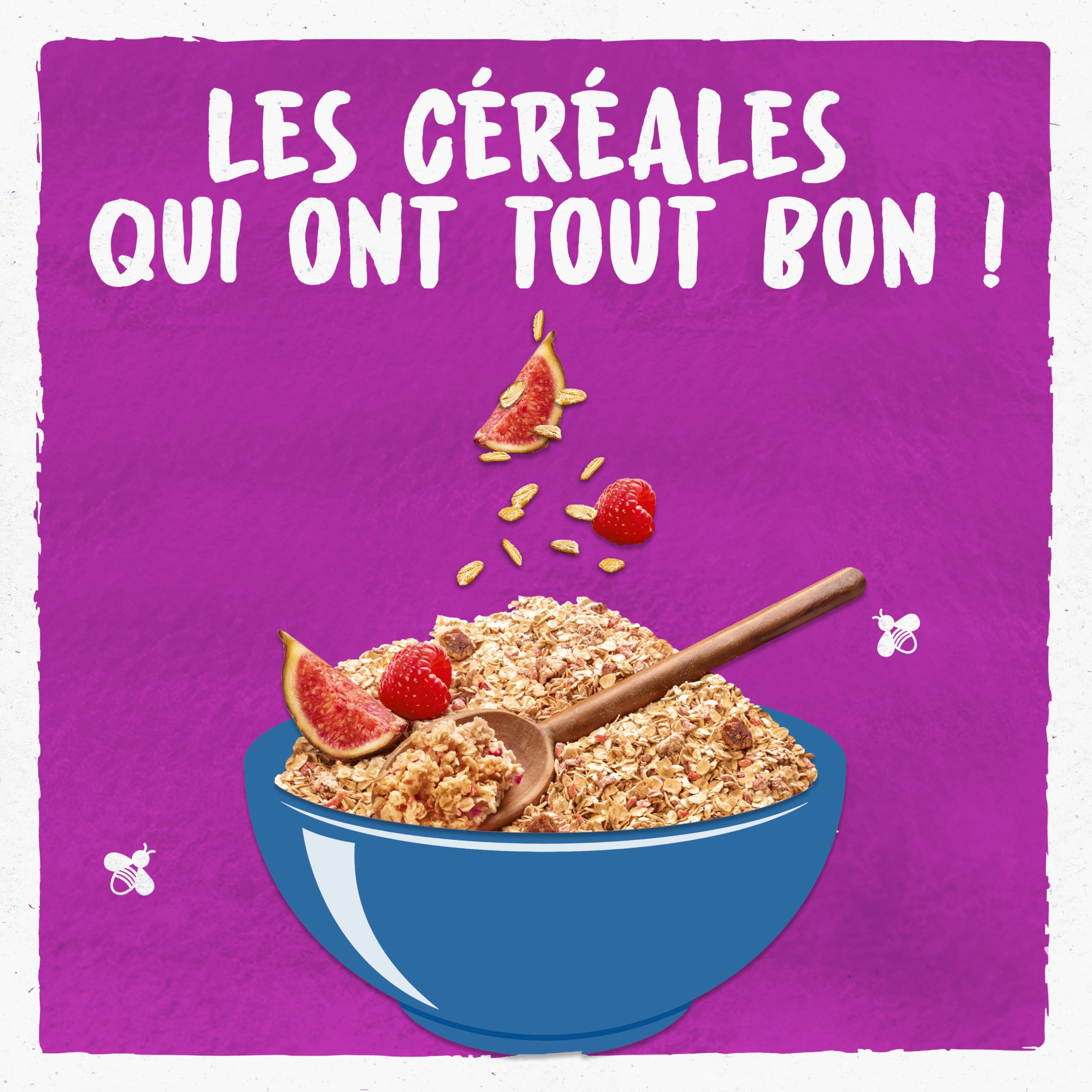 Bjorg Porridge Figue Framboise Bio 375g