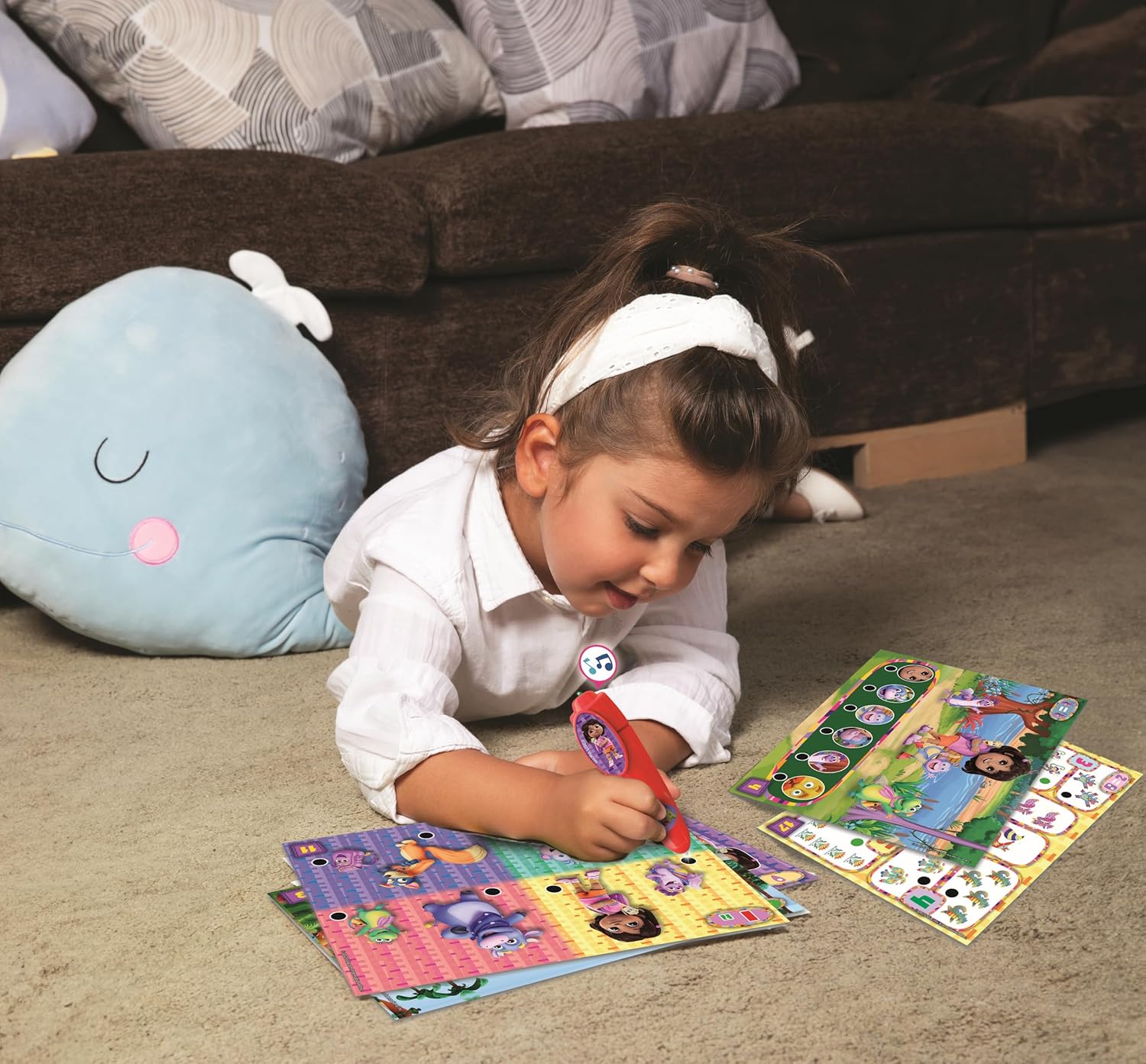 Clementoni Quizzy Dora The Explorer - Interactive Learning Game with Electronic Pen, Over 200 Quizzes for Preschoolers from 3 Years