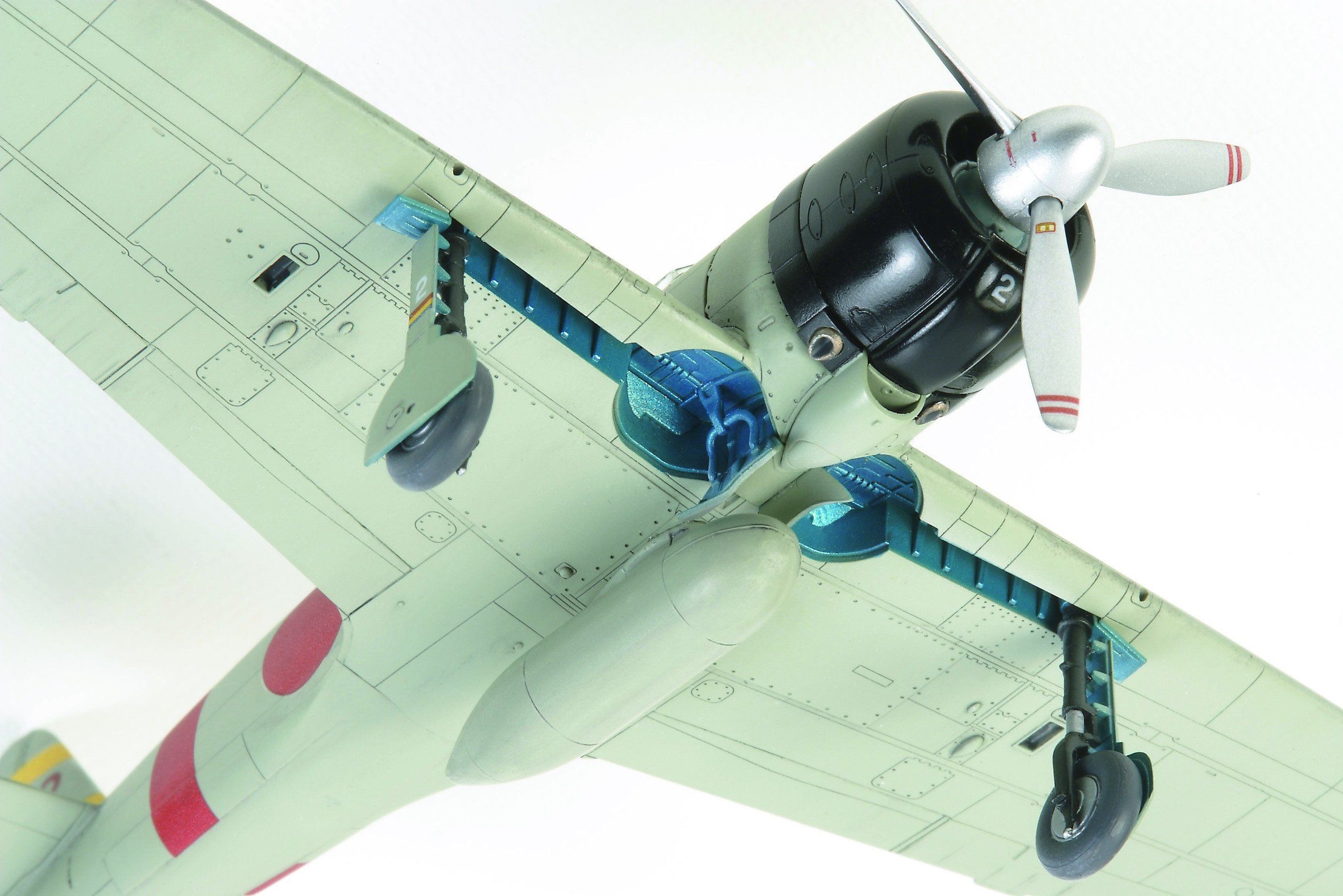 Tamiya 25170 1/72 A6M2B Zero Fighter (Zeke) w/8 Markig