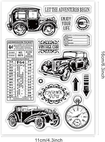 Miniatura 9 de PH PandaHall Sellos transparentes con forma de gato, sellos de silicona dinámicos con sentido de línea, sellos de goma transparente para hacer