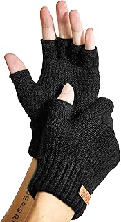 Sponsored You’re seeing this ad based on the product’s relevance to your search query.Learn more about this advertisement JYUYNY Fingerless Gloves - Cashmere Winter Warm Knitted Gloves for Running, Cycling, Driving - Men and Women