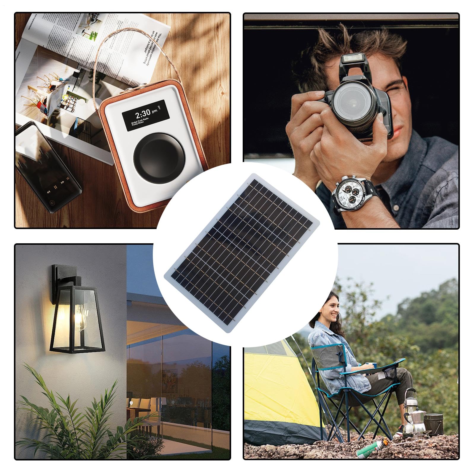 折りたたみソーラーパネル 50W Amazon | ソーラーパネル 50W 小型 折り畳み式 太陽光パネル パネル