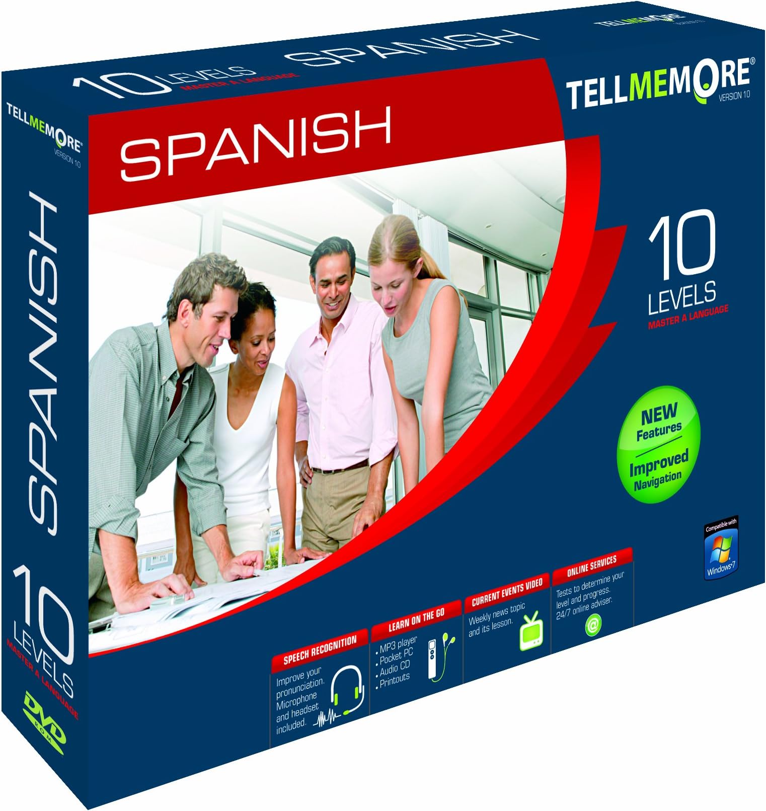 Tell Me More v10 Spanish - 10 Levels