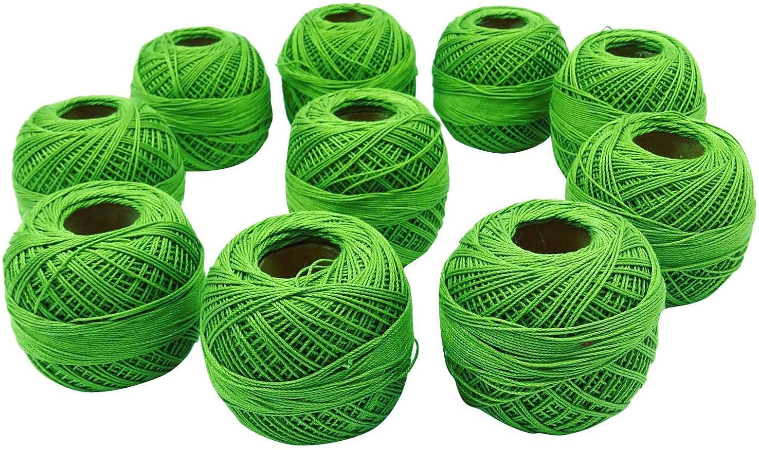 Set of 10 Pcs Knitting Tatting Ball Cotton Anchor Crochet Thread Embroidery Yarn