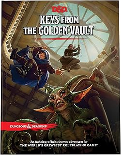 Dungeons & Dragons Keys from The Golden Vault Adventure Book