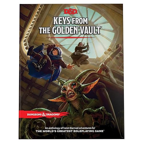 Dungeons & Dragons Keys from The Golden Vault Adventure Book - Physical Book