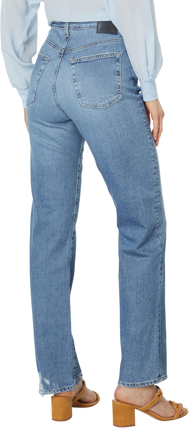 AG Adriano Goldschmied Womens Alexxis Vintage High Rise Straight Jean - Image 2
