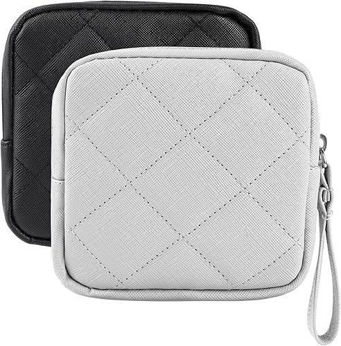 2 bolsas de almacenamiento de servilletas sanitarias, bolsa de período, bolsa de período, organizador de tampones menstruales femeninos, bolsas de disponible en Yaxa El Salvador