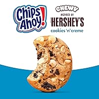 Vista 4 de CHIPS AHOY! Chewy Hershey's Cookies 'n' Creme - Galletas inspiradas en barra, 9.58 onzas