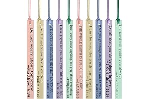 Laumoi Christian Leather Bookmark - Elegant Companion for Bible Exploration