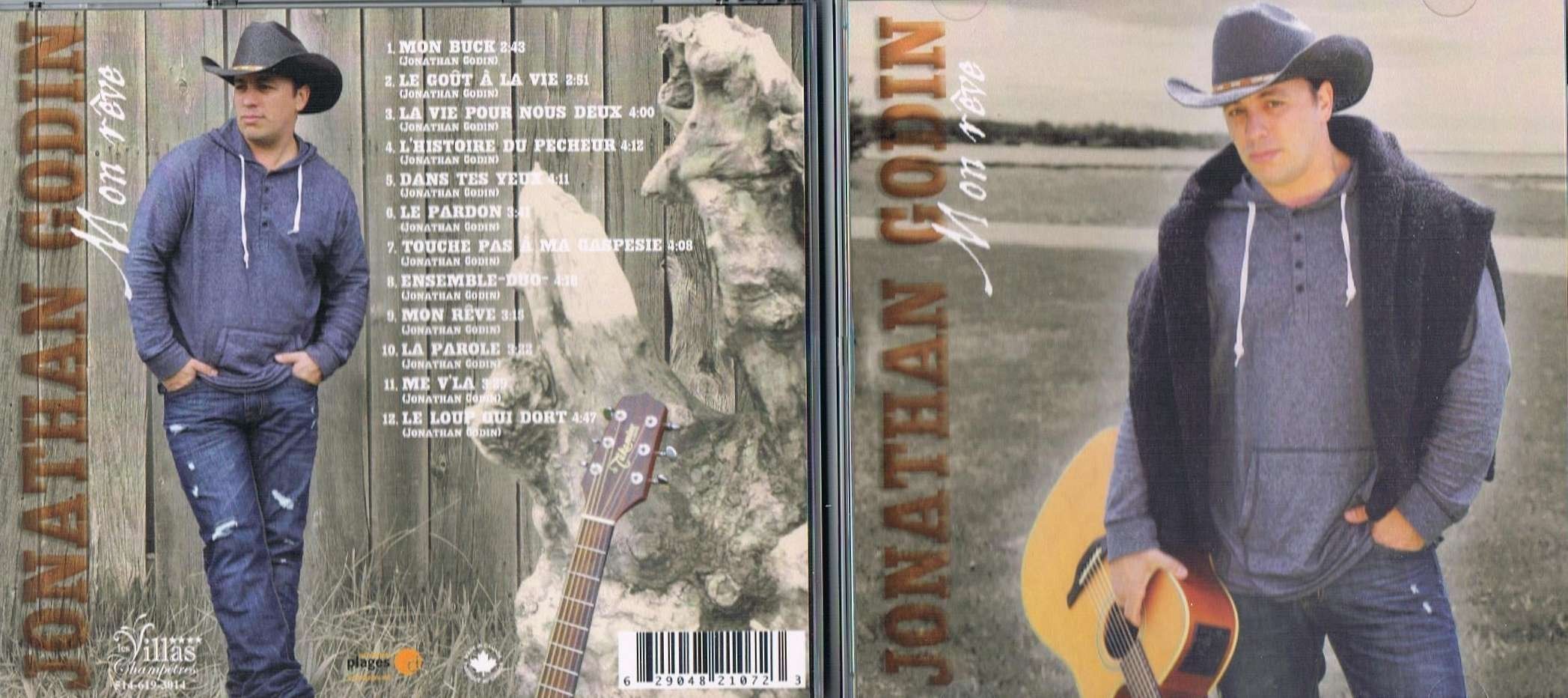 GODIN, JONATHAN - MON REVE [Audio CD] GODIN, JONATHAN