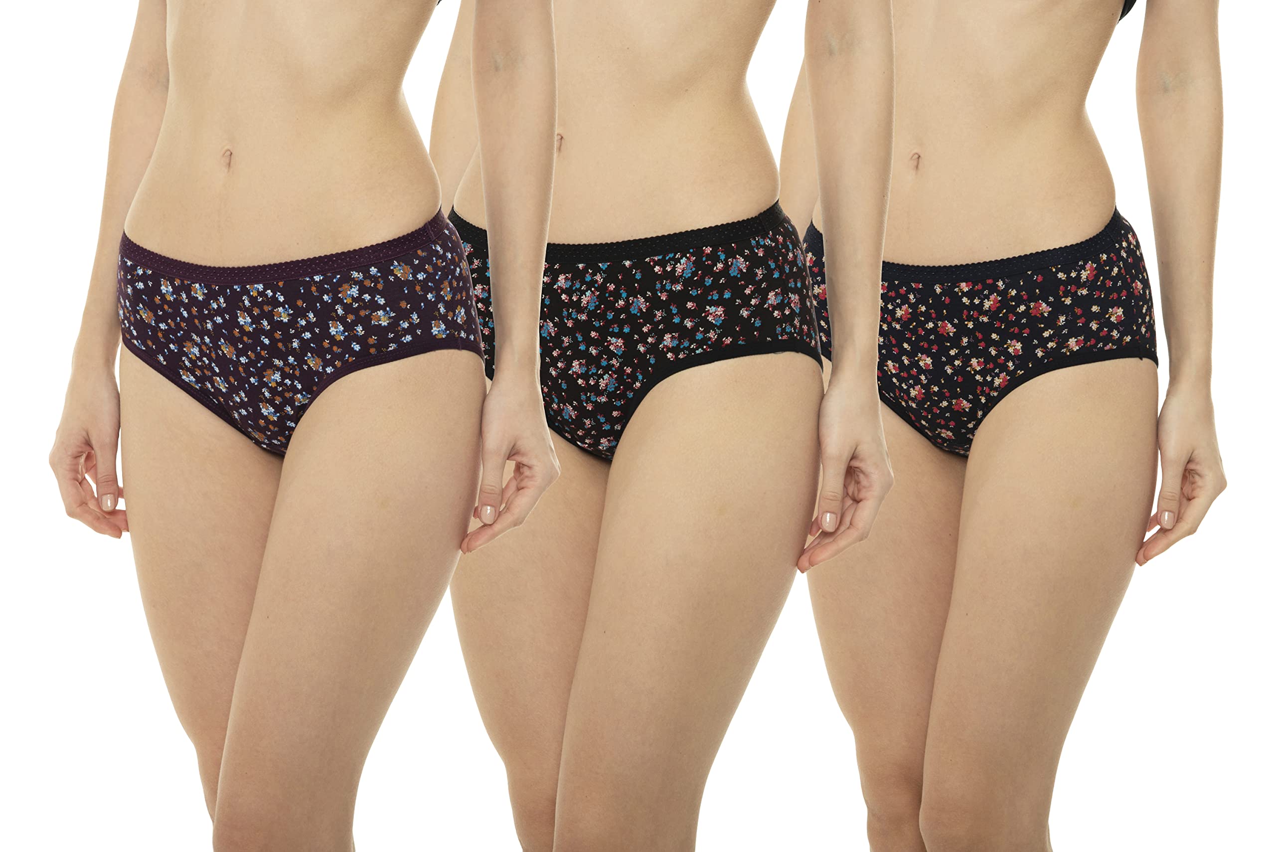 Women's Cotton Regular Solid Hipster Panties-image-17