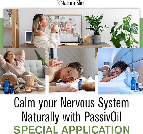 Miniatura 2 de NaturalSlim PassivOil - Gotas de aceite esencial, mezclas de aromaterapia de aceite de lavanda, aceite de incienso, aceite de ylang-ylang con base